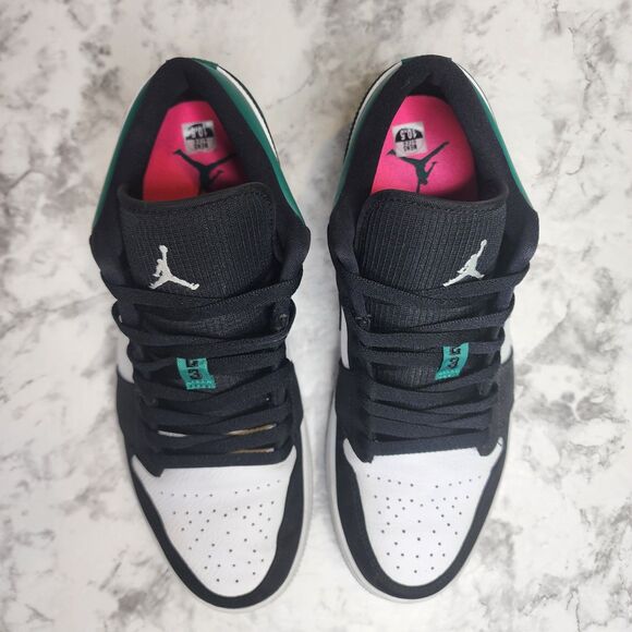 Nike Air Jordan 1 Low Mystic Green Men's 10.5 553558-113 (9/10) Pristine - Picture 4 of 11